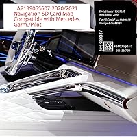 Vista 2 de Tarjeta SD de navegación compatible con Mercedes Garm./Pilot, Clase C Clase E GLC. Versión 14.0 (MAP 14.0) SOLO SE debe usar en el Audio 20