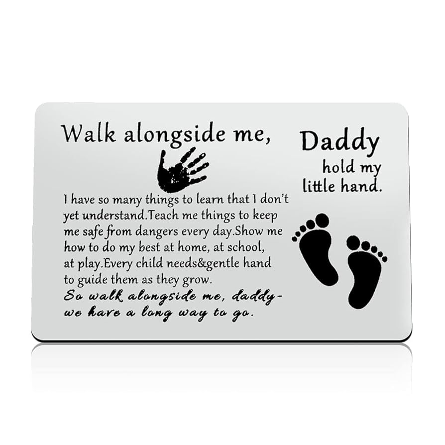 amazon-com-xiahuyu-new-dad-gifts-for-men-dad-to-be-gifts-first-time-dad-gifts-fathers-day-gift-for-new-dad-birthday-christmas-card-new-daddy-gifts-from-wife-baby-announcement for Walk With Me Daddy Free Printable Amazon.com : Xiahuyu New Dad Gifts for Men Dad to Be Gifts First Time Dad Gifts Fathers Day Gift for New Dad Birthday Christmas Card New Daddy Gifts from Wife Baby Announcement for Walk With Me Daddy Free Printable