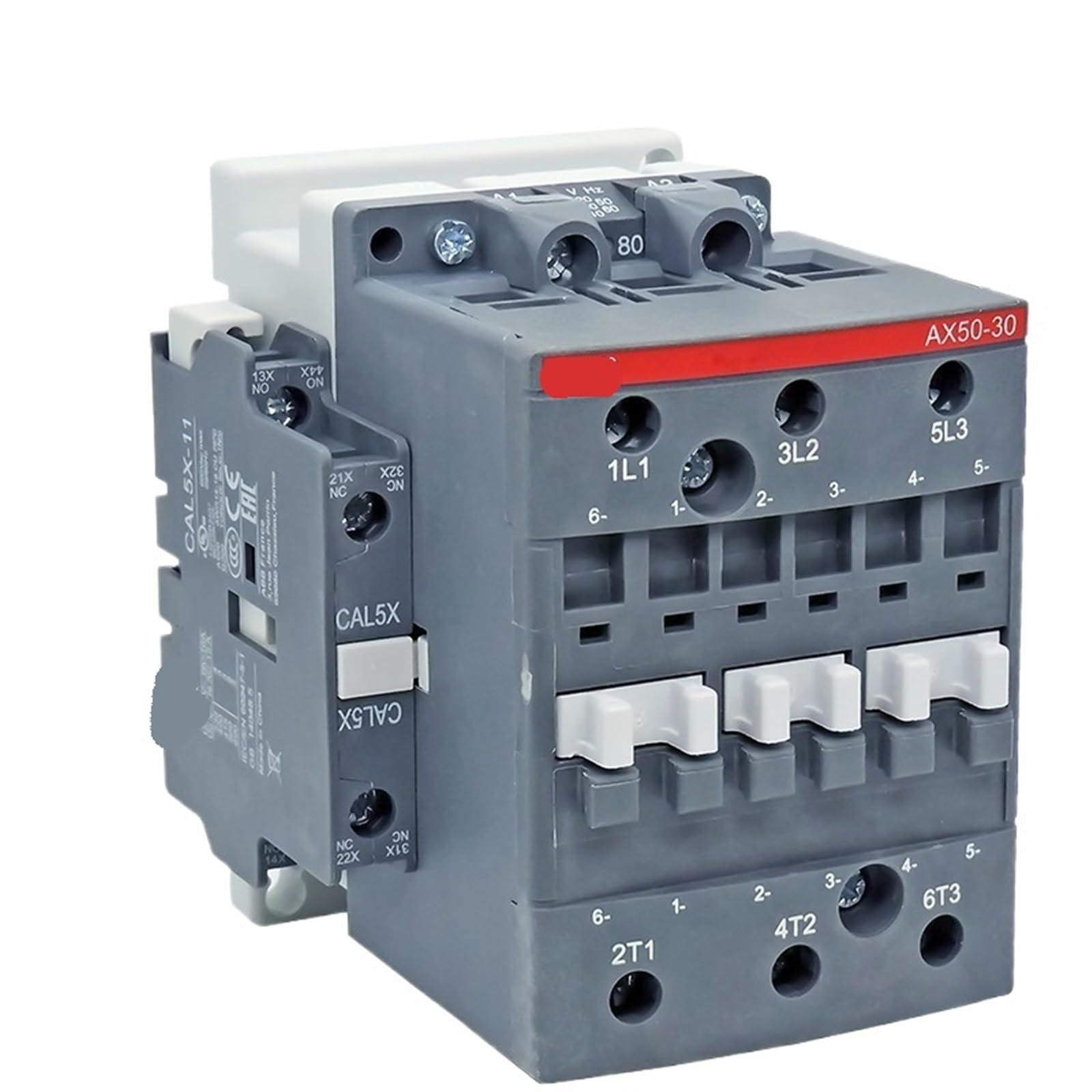 COSZWQDP AX50-30-11 3-ploe Contactors AX 1NC & 1NO 50HZ/60HZ 24V~440V 50A 1Pcs(AX50-30-11 220V)