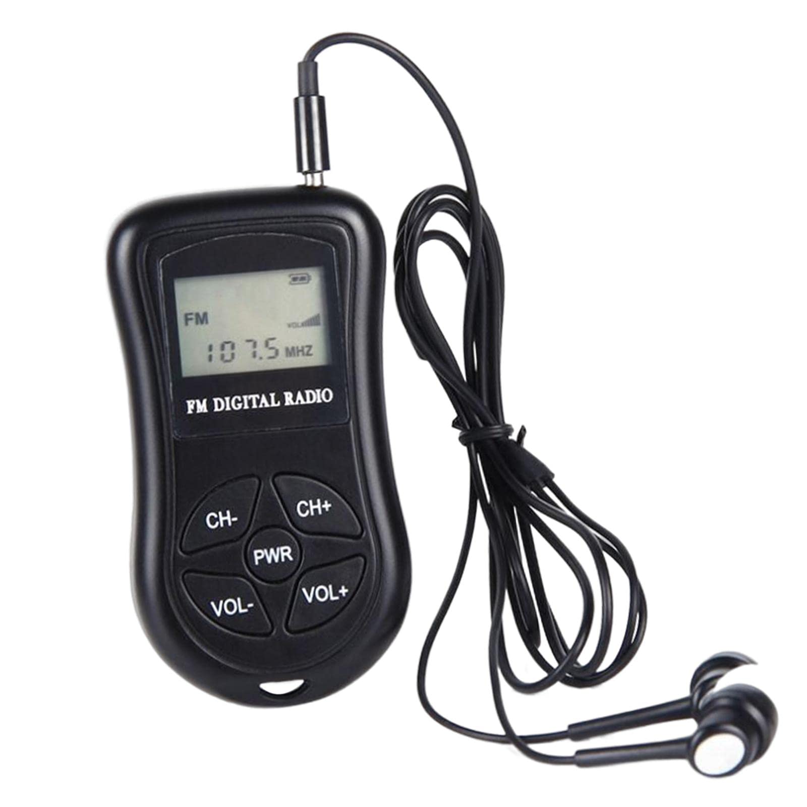 Fm Portable Pocket Radio Conference Receiver Battery Operated for Jogging-image-35