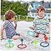 ifundom 2sets Boys and Girls Outdoor Ring Toss Game Toys Carnival for Fun Family Activities Beach Park Enhances Recognition and Parent-boy Girl Interaction
