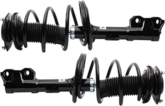 TRQ Front Strut and Spring Assembly Set 2 Piece Compatible with 2013-2018 Toyota Avalon