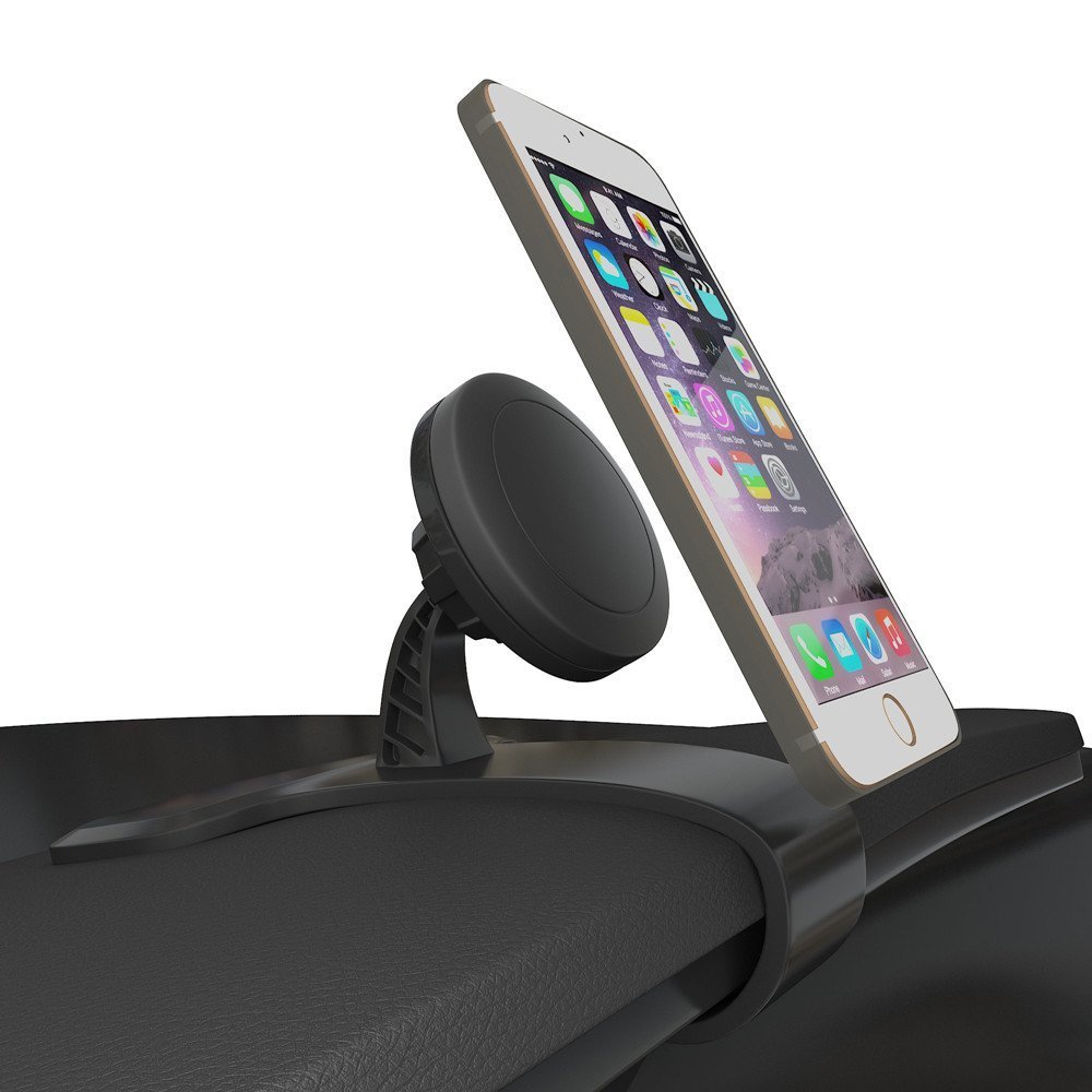 BRAINWIZZ Universal Magnetic Car Phone Holder for Dashboard for iPhone 7, iPhone 6, and Other Smartphones