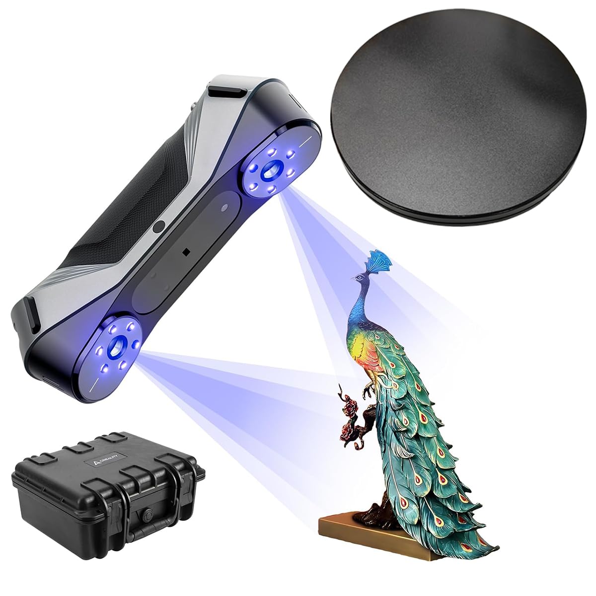 Creality Raptor 3D Scanner Und Creality Offizielle manuelle Drehplattform