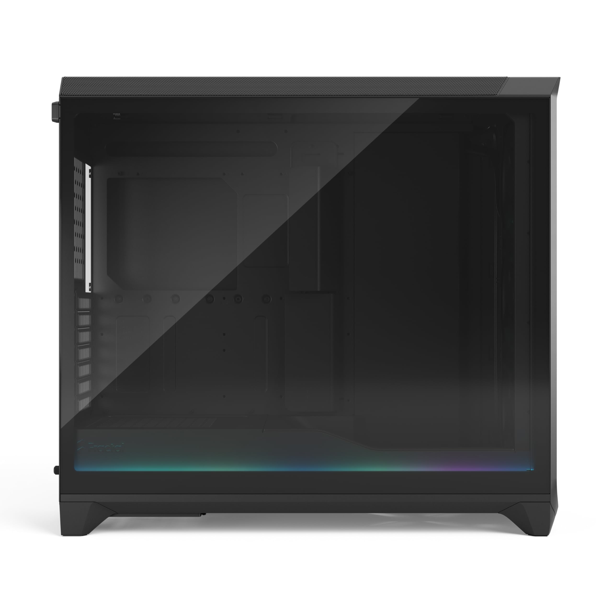 Fractal Design Meshify 3 XL Ambience Pro RGB - Boîtier PC Noir Verre Trempé - Flux d'air Élevé - Ventilateurs ARGB Inclus