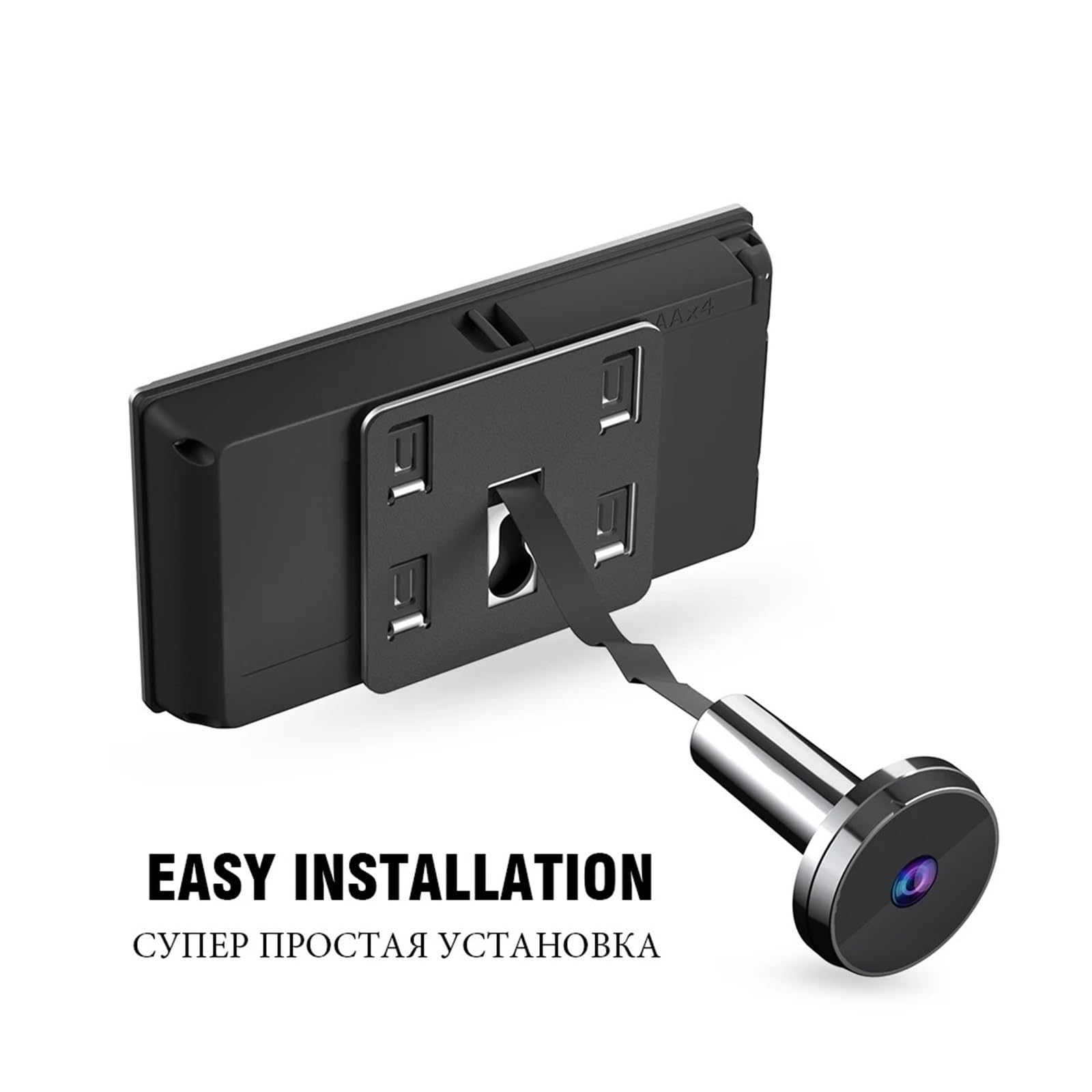 3.5" Digital Door Spioncino Camera Electronic Door Viewer Bell 120