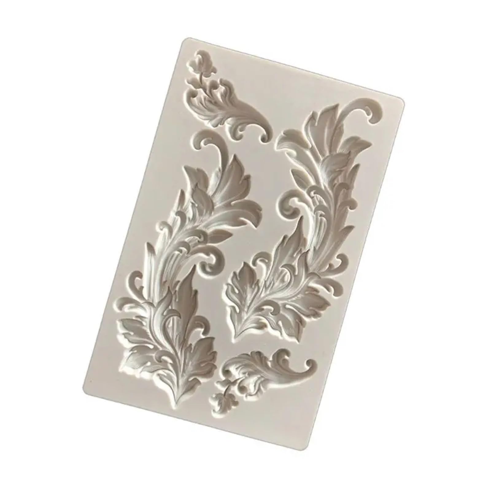 JFDBGU Herramienta de Fondant de Silicona en Relieve Vintage, decoración de Pasteles, decoración de Bordes, Herramienta Artesanal for Hornear Bodas