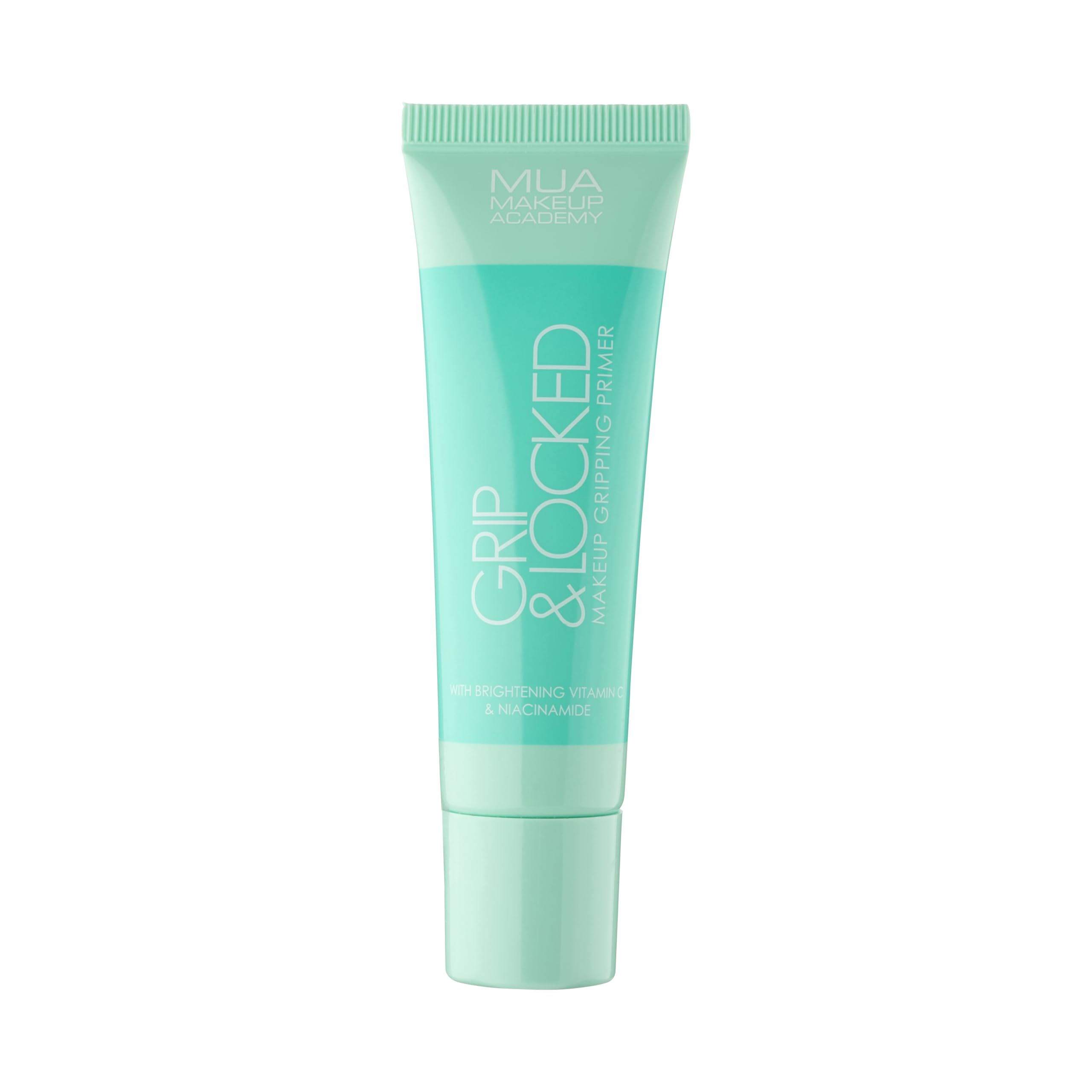 MUA Makeup Academy Grip & Locked Gel Face Primer, Brightens Skin & Minimizes Pores with Vitamin C and Niacinamide, 25 ml - Vegan & Cruelty Free