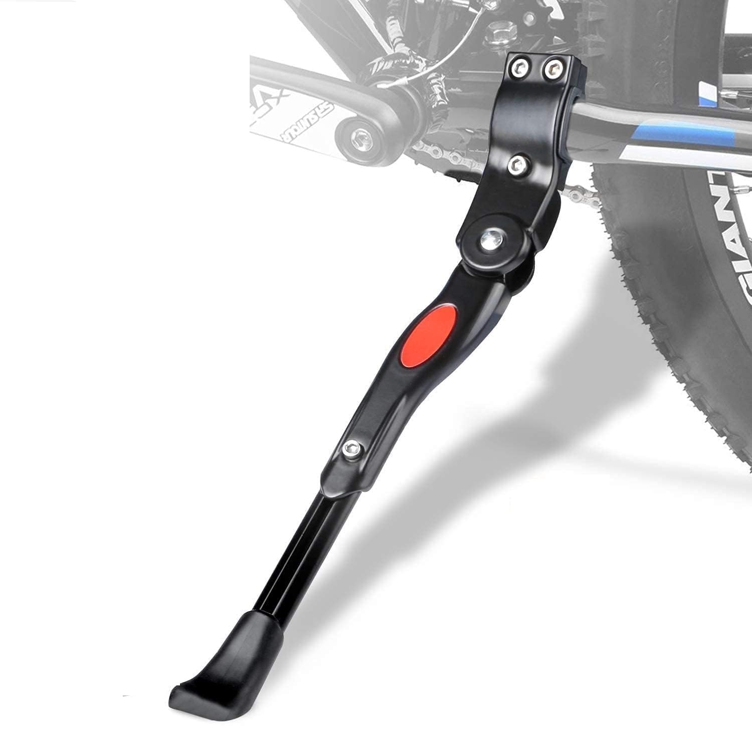 Leosportz Cycle Stand for Bicycle - Adjustable Bike Kickstand of Aluminum Alloy | Mountain, MTB, Fat Bikes Stand (Kickstand)