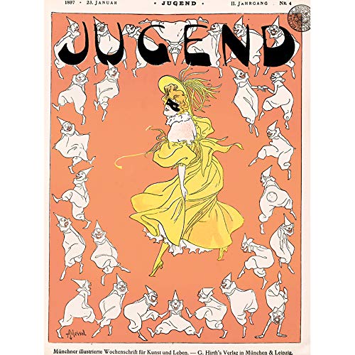Amazon.com: Wee Blue Coo Magazine Cover Jugend Germany Clown Dance
