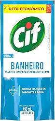 Limpador Especialista Cif Banheiro Sem Cloro 450 ml Refil Econômico