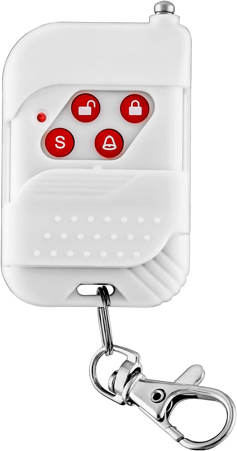 Wireless Remote Control Working with KERUI Home Alarm System White 433 mHZ…