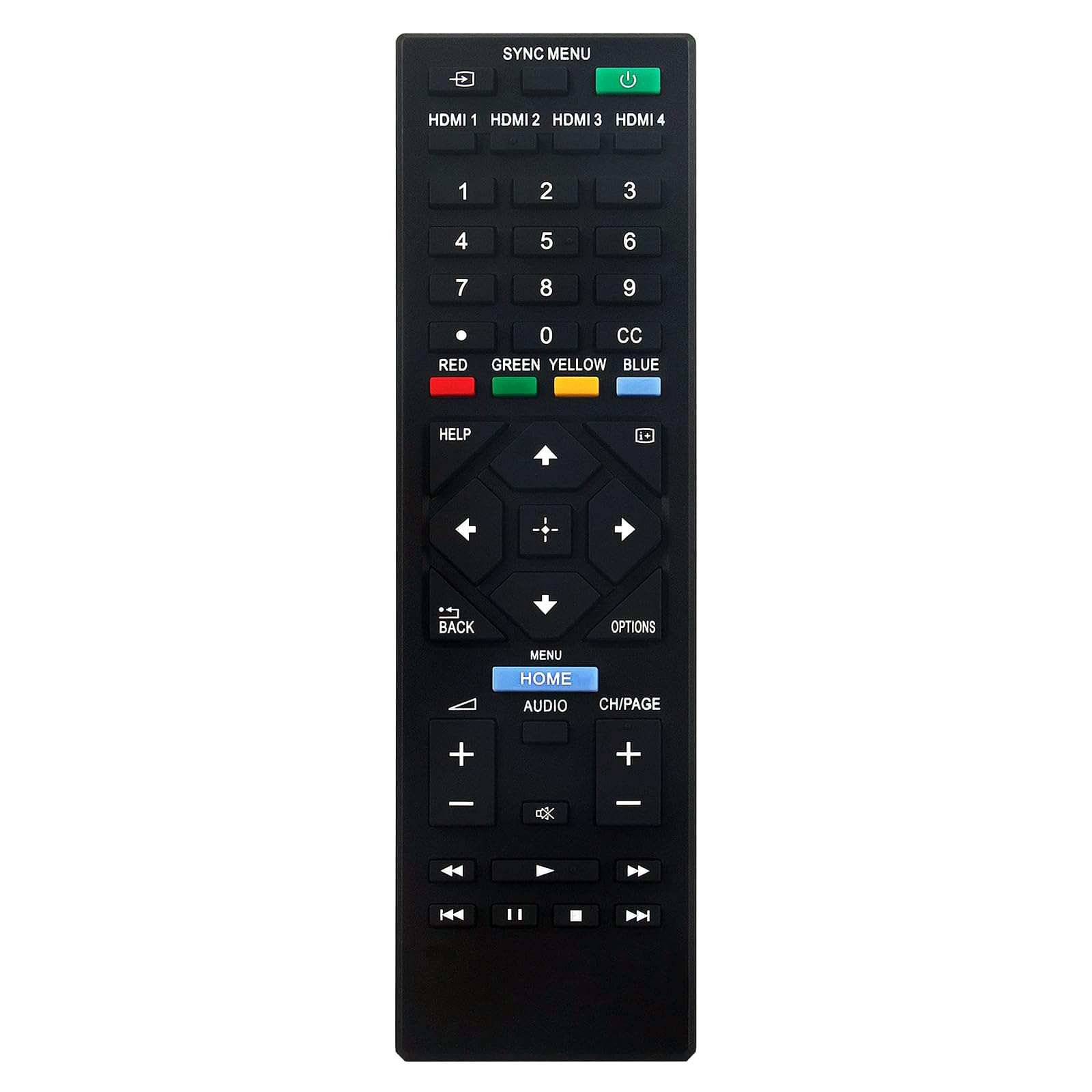 RMT-TB400U Replace FPD Remote fit for Sony Bravia Display FW-49BZ35F FW-55BZ35F FW-75BZ35F FW-85BZ35F FW-43BZ35F FW-65BZ35F FW-85BZ35F FW43BZ35F