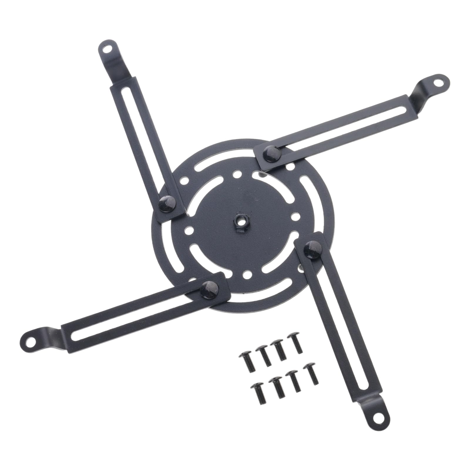 HDOYTXXM Multiple Purpose 4 Prong Projector Stand Multifunction 4 Arm Projector Systems Upgrades for Various Installation Needs Stable Projection Equipment
