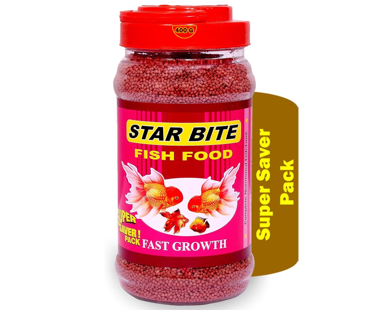 See full amazon price history chart for STAR FARMS Star Bite Fish Food | 400 Grams - 1mm Pellet | 35% Protein | Fast Growth Daily Diet Fish Food for Aquarium - Betta, Tetras, & All Tropical Fish (Star Bite Fast Growth 400 G) STAR FARMS Star Bite Fish Food | 400 Grams - 1mm Pellet | 35% Protein | Fast Growth Daily Diet Fish Food for Aquarium - Betta, Tetras, & All Tropical Fish (Star Bite Fast Growth 400 G) (B0D83PZ32R) Amazon Price History, Amazon Price Tracker