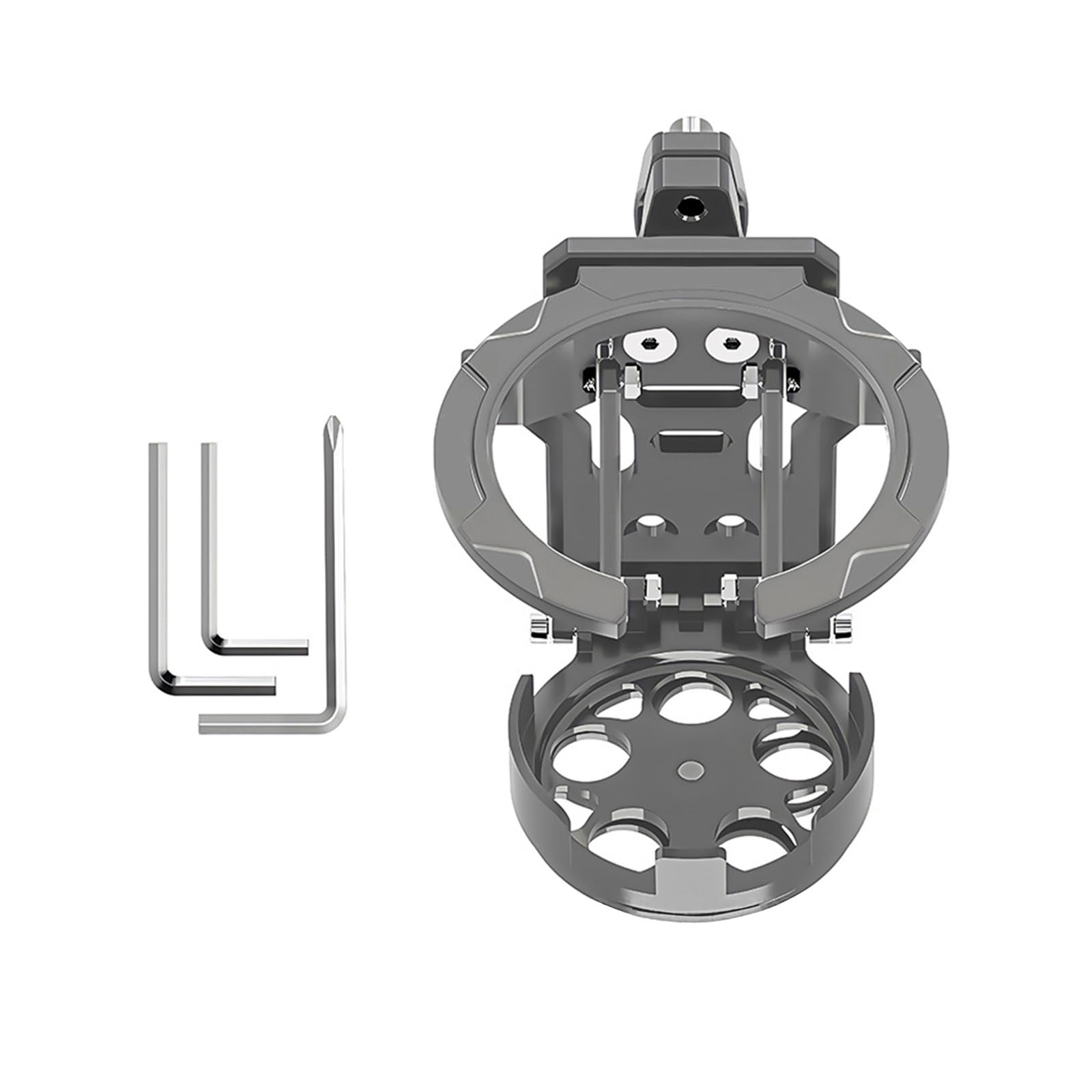 Soporte giratorio resistente al viento para bicicleta, soporte de aluminio para botella de agua, actualizaciones para bicicletas eléctricas de carretera, montaña, motocicletas fuertes, fácil de