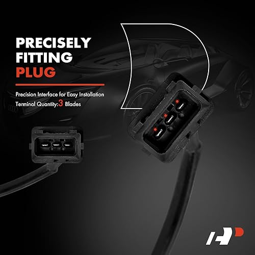 Miniatura 5 de A-Premium Sensor de posición del cigüeñal del motor compatible con Hyundai Sonata 2006-2013, Santa Fe 2010-2012, Tucson & Kia Forte, Forte5,