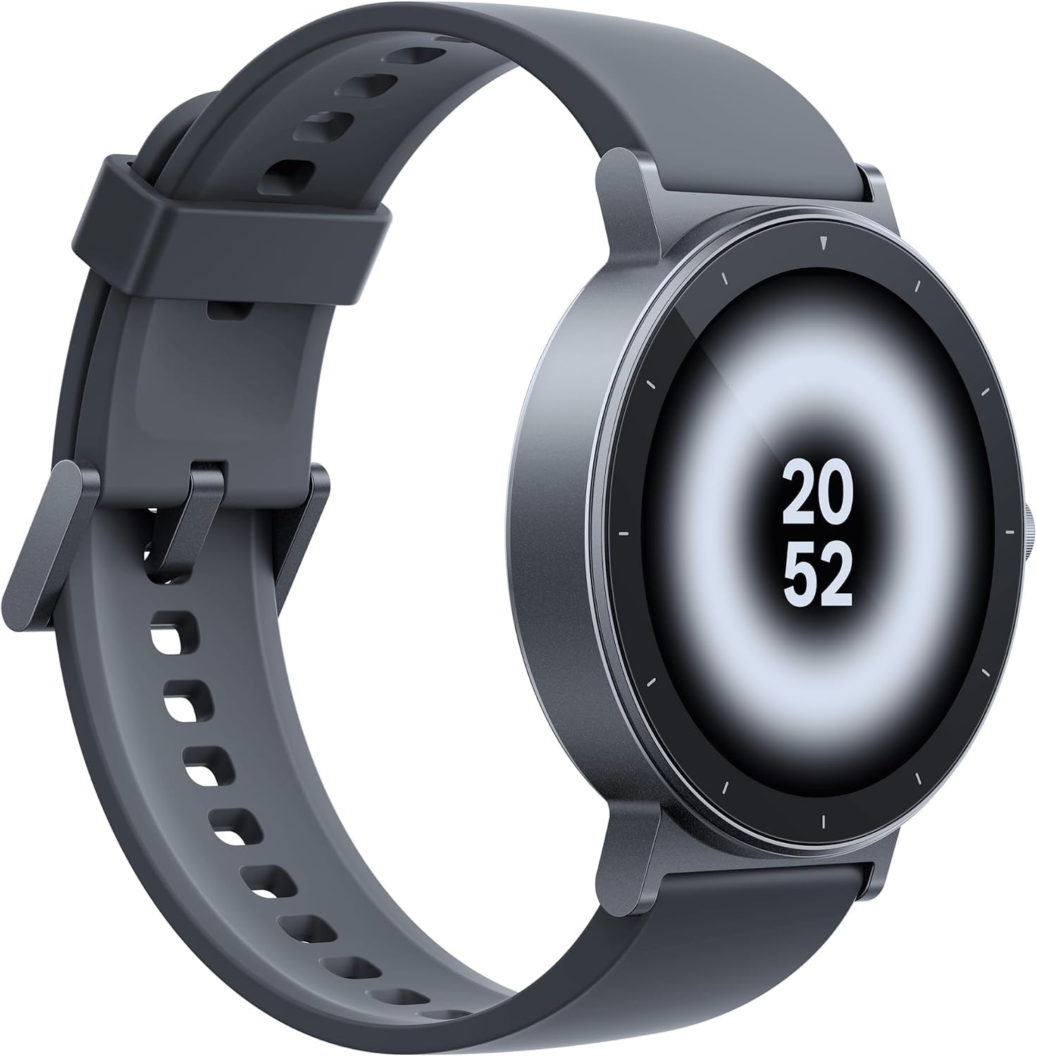realme Watch S5 Smartwatch 5ATM GPS Indipendente 5 GNSS, Display AMOLED 1,43" 1500nit 60Hz, Batteria 20 Giorni, 110 Modalità Sportive, Monitoraggio Salute 24/7, Chiamate, Grigio