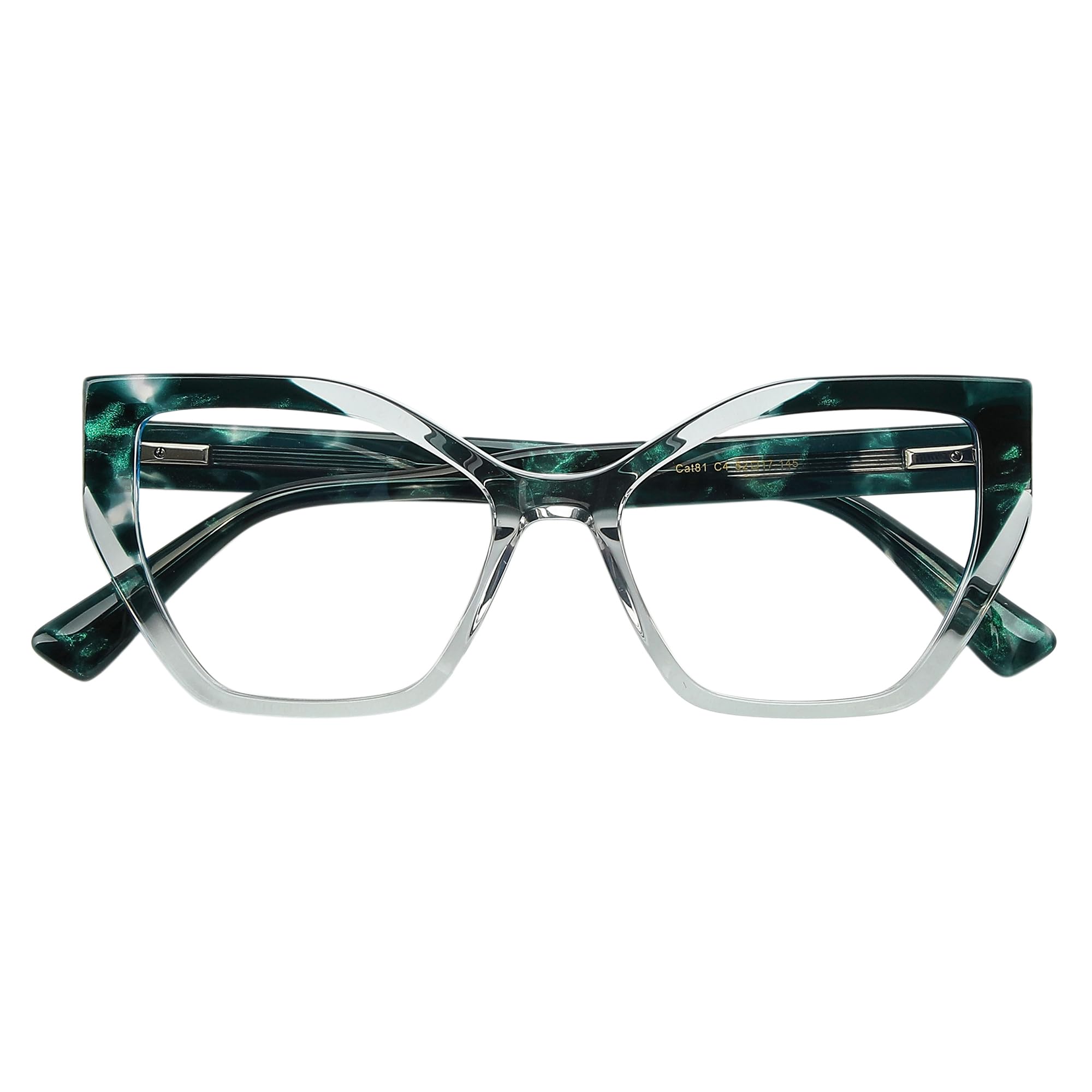 Okulary Modne Oprawki z Acetatu Damskie Retro Luksusowe