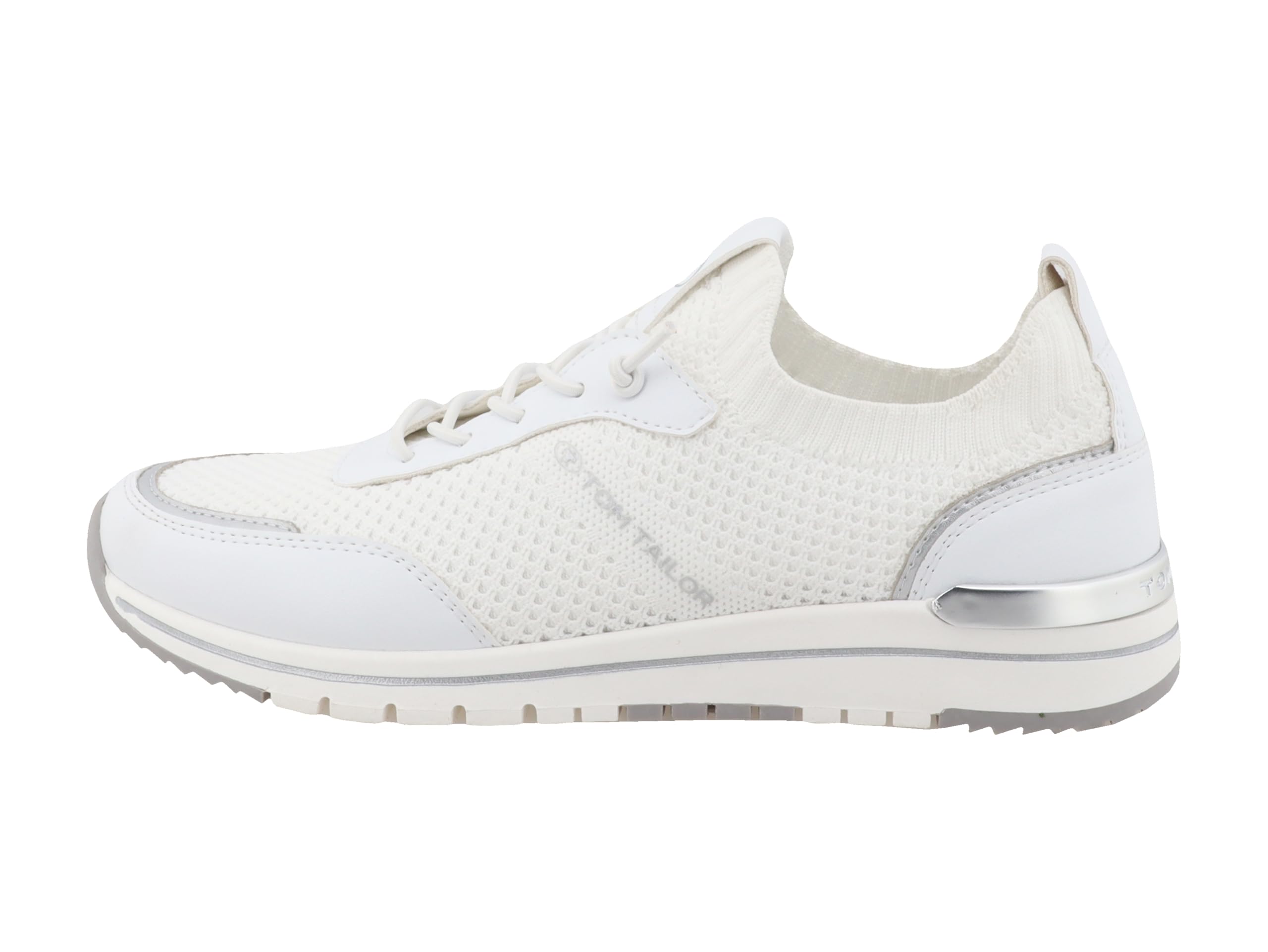 TOM TAILOR Women's 9590110001 Trainers, White, 40 EU, White, 8 UK