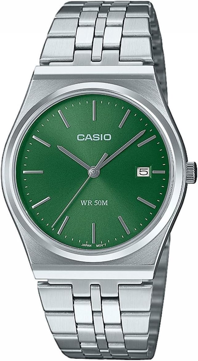 Casio Watch MTP-B145D-3AVEF Green Classic - Main Image