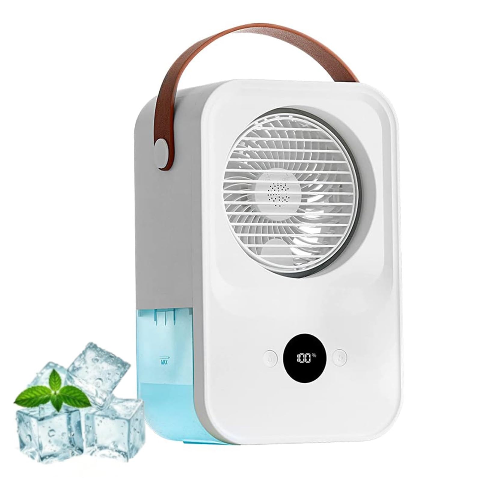 Ventilateur d'air de bureau portable et refroidisseur évaporatif 650 ml