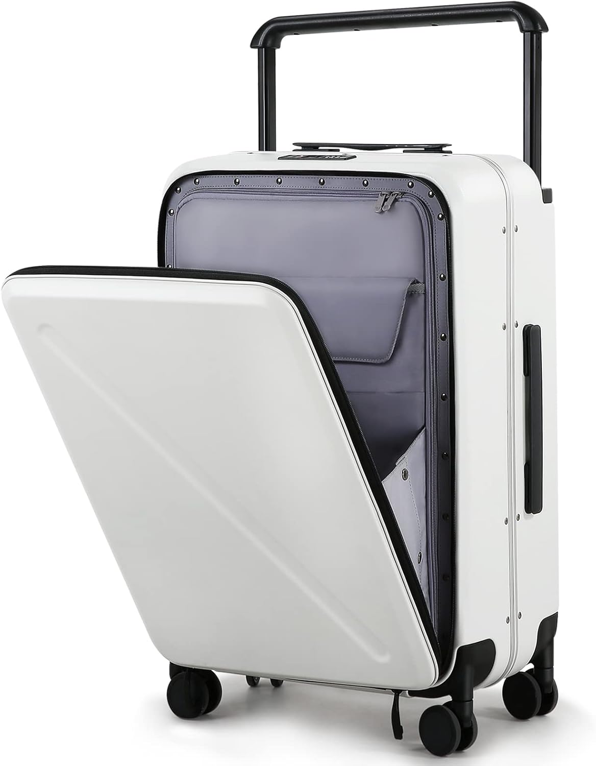 MILADA Luggage Suitcase with Wide Handle, 24'' Checked