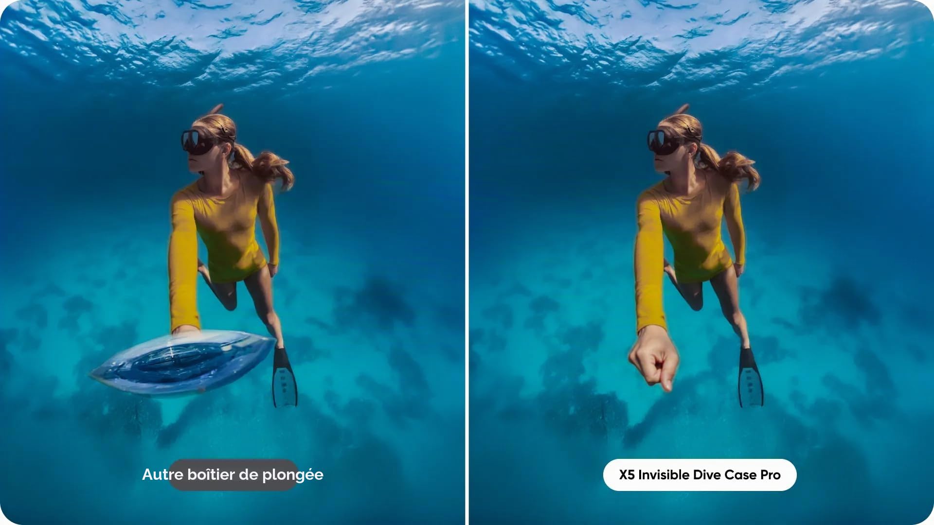 Insta360 X5 Invisible Dive Case Pro