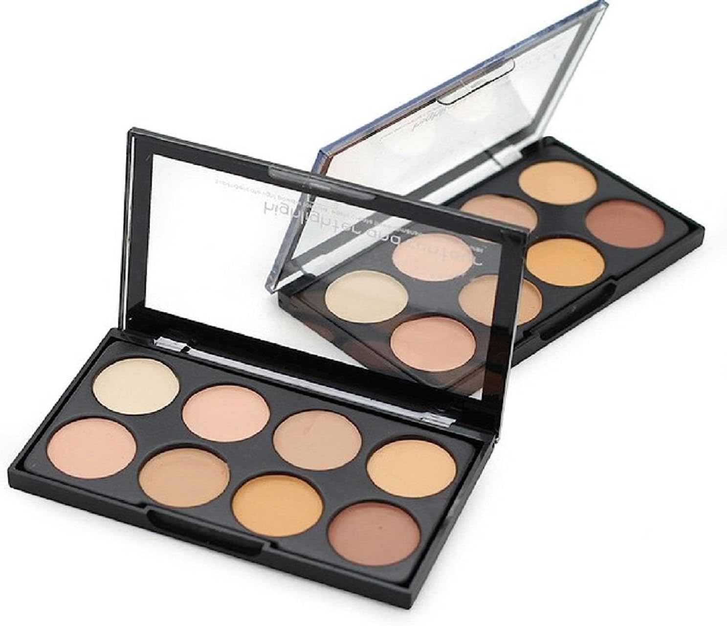 Kiss Beauty Cosmetic Line New Highlighter And Contour Concealer Palette (8 Shades)