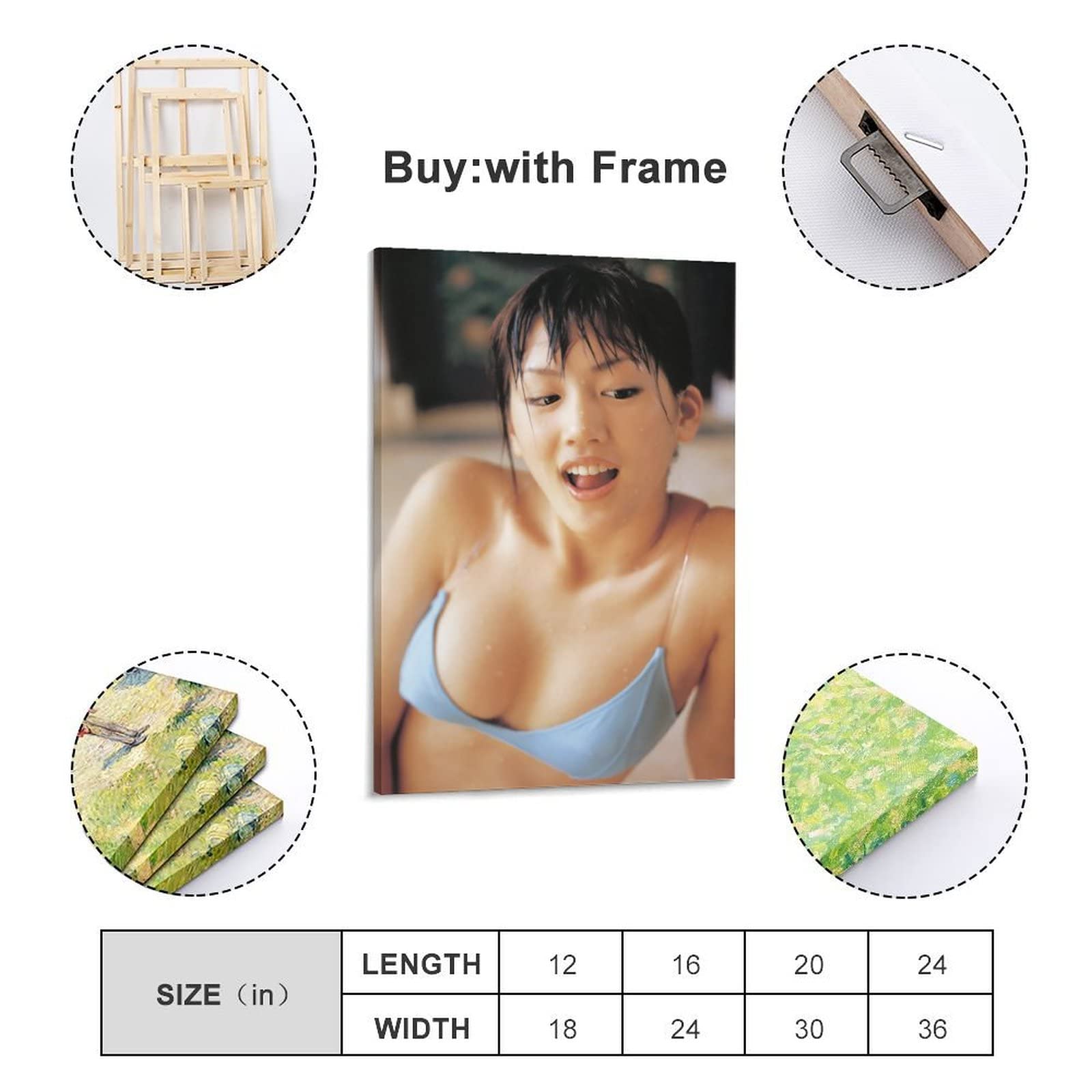 Amazon.co.jp: QINGYUAN 綾瀬はるか女優 セクシー 写真 水着 グラビア