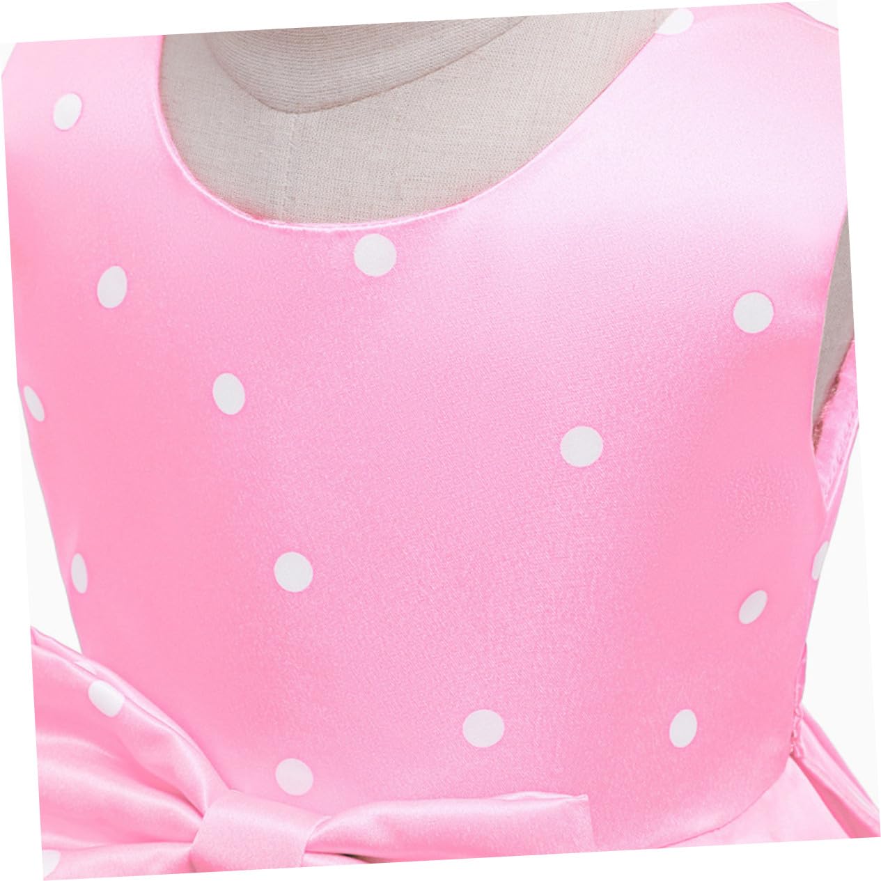 Vestido de Verano para Niñas sin Mangas Talla 120 Rosa