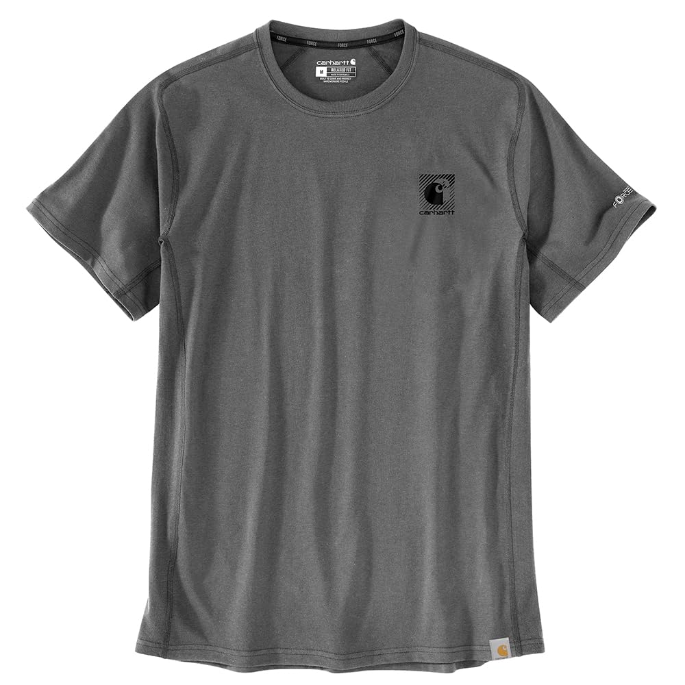 Carhartt Mens Force Relaxed Logo T-Shirt