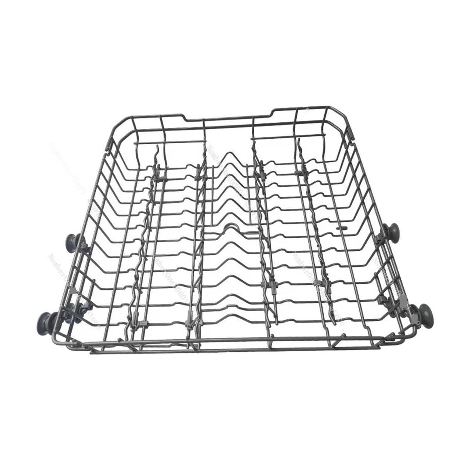 Niufenggeo One Color Compatible For Midea，Dishwasher Basket Assembly Wqp12-7601-Cn 12976000008751, Dish Rack