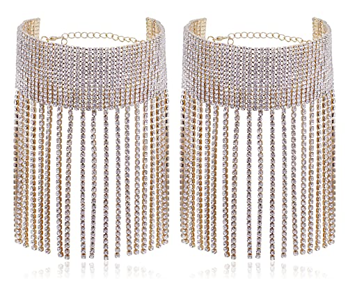 Pulsera de tobillo Bienvenu con flecos colgantes estilo boho