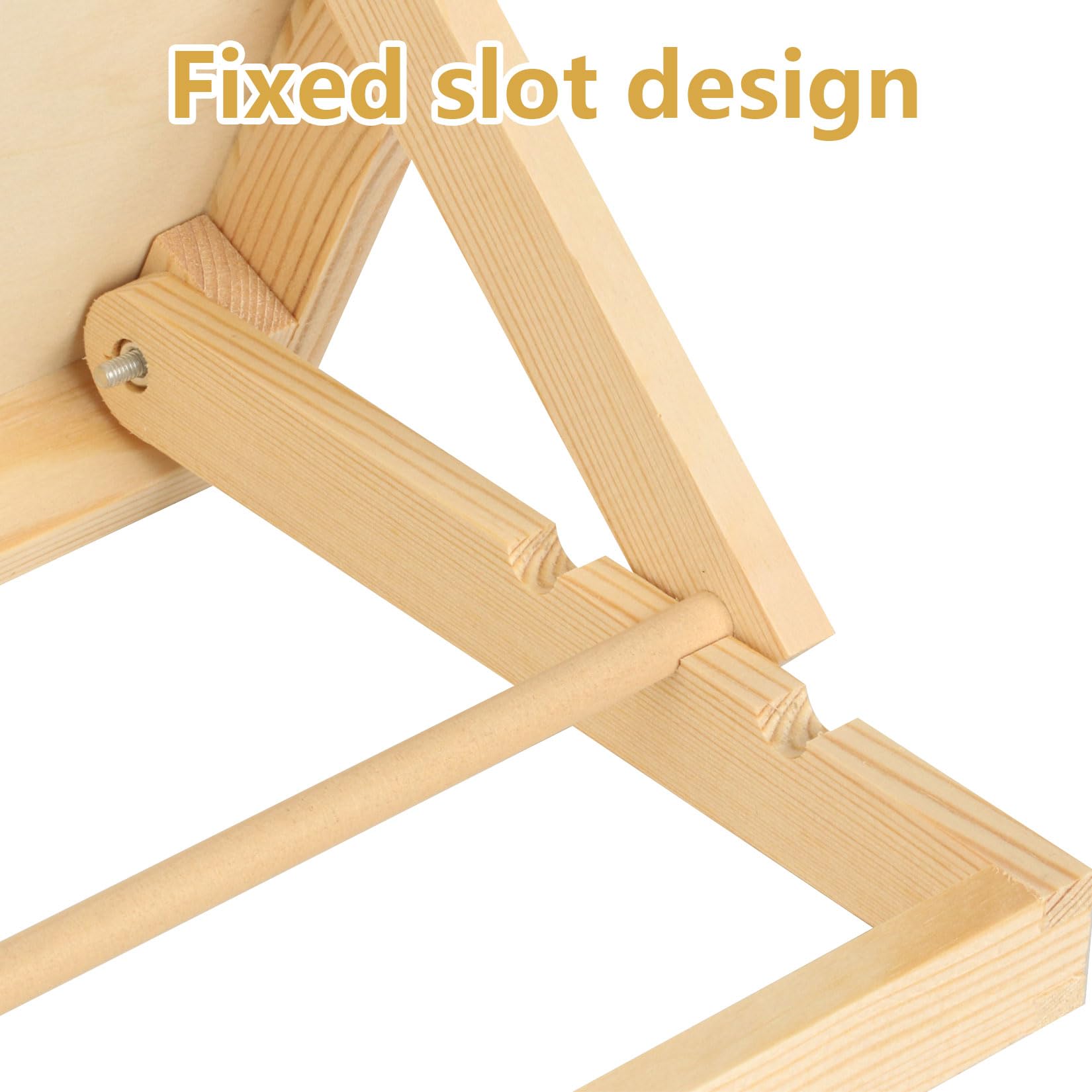 Chevalet de Table Bois, Planche à Dessin Réglable Pliable Portable | Chevalet bois pliable pour artistes, chevalet peinture réglable pour bureau, dessin, peinture, croquis, portable pratique