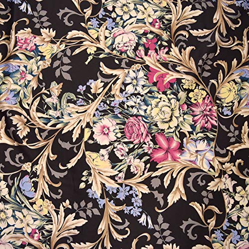 花柄 サテン 生地の人気商品 通販 価格比較 価格 Com