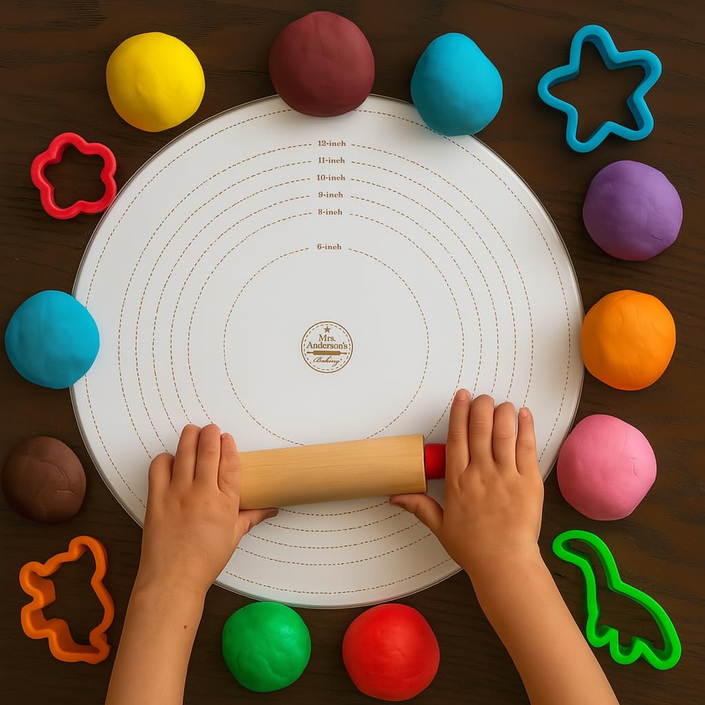 Mrs. Anderson's Baking Bolsa de silicona para tartas de 40,6 cm, antiadherente