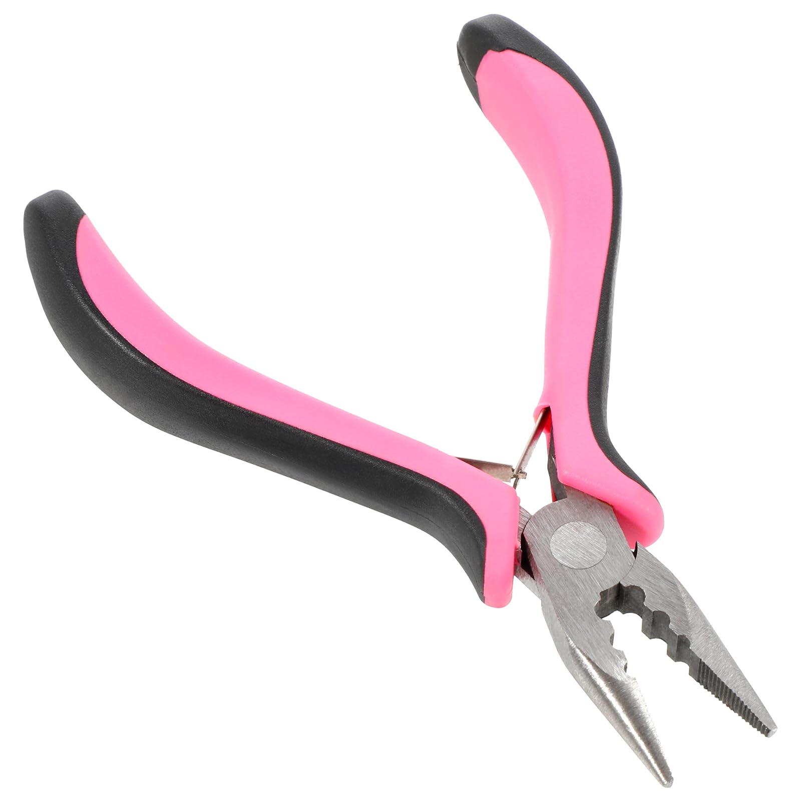 HaarverlängerungsZange 3 Loch Mini Hair Extensions Zange für Nanoringe und Microringe Microring Extensions Zubehör für Friseure und DIY Haarverlängerungen Entfernen von Bonding Extensions