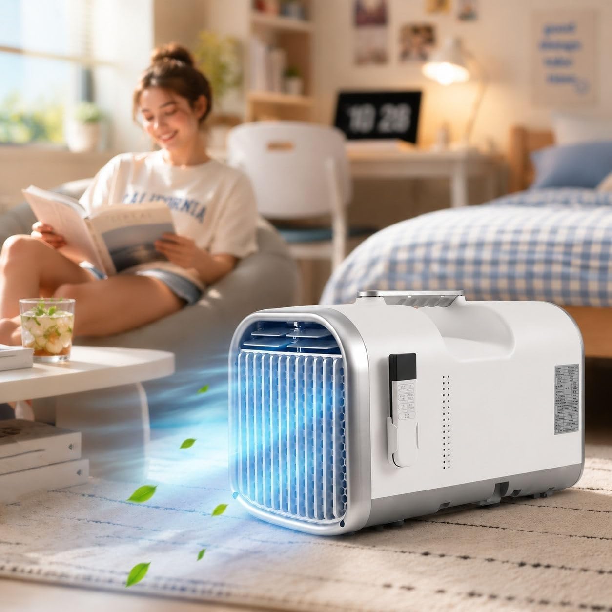 Portable Air Conditioner For Home 4400/5100 BTU, Compact Mobile AC Unit