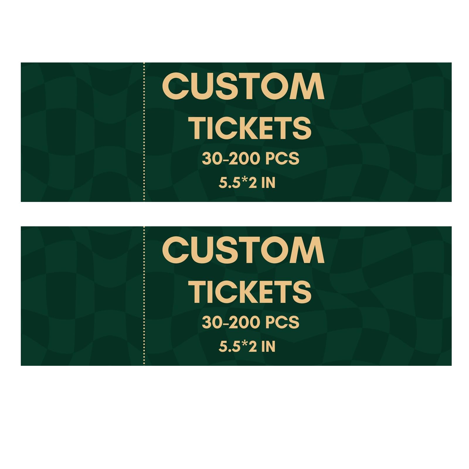 その他 TBC Aesthetic Ticket Especial Course Amazon.com : Custom Tickets for Events, Personalized Raffle