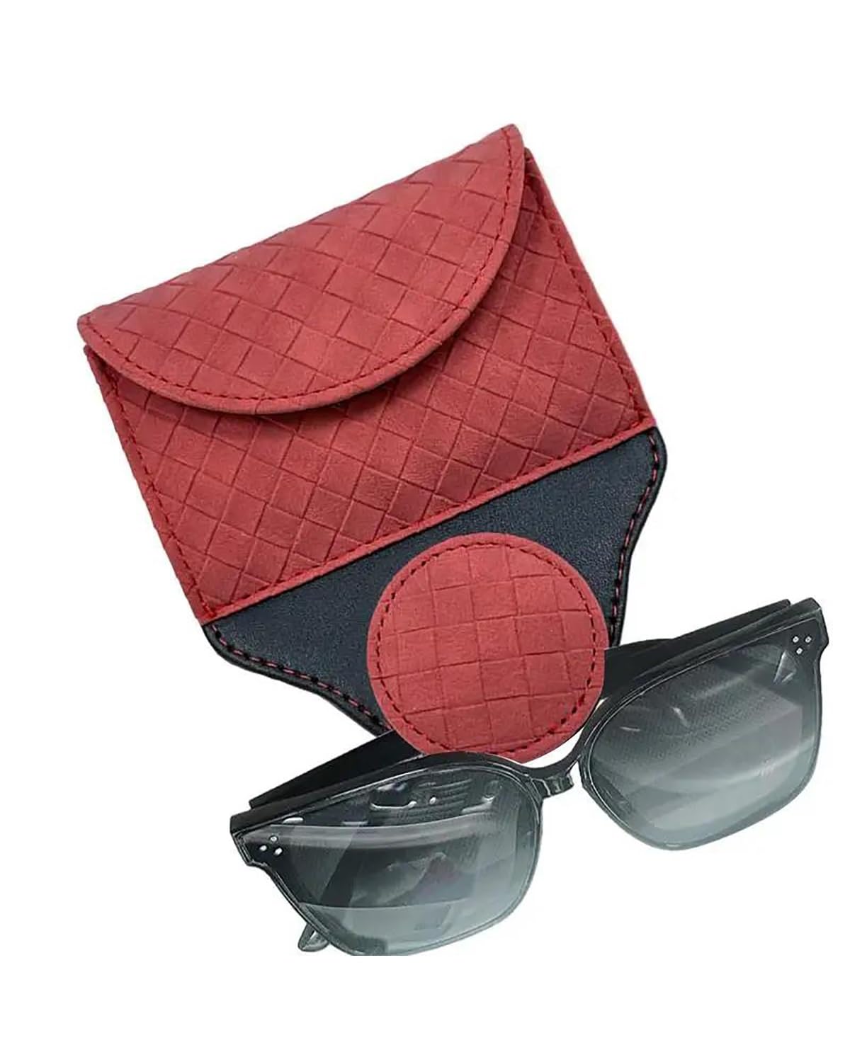 Soporte magnético para Gafas de Sol, Clip magnético para Visera de Coche, Organizador Multifuncional para Visera.