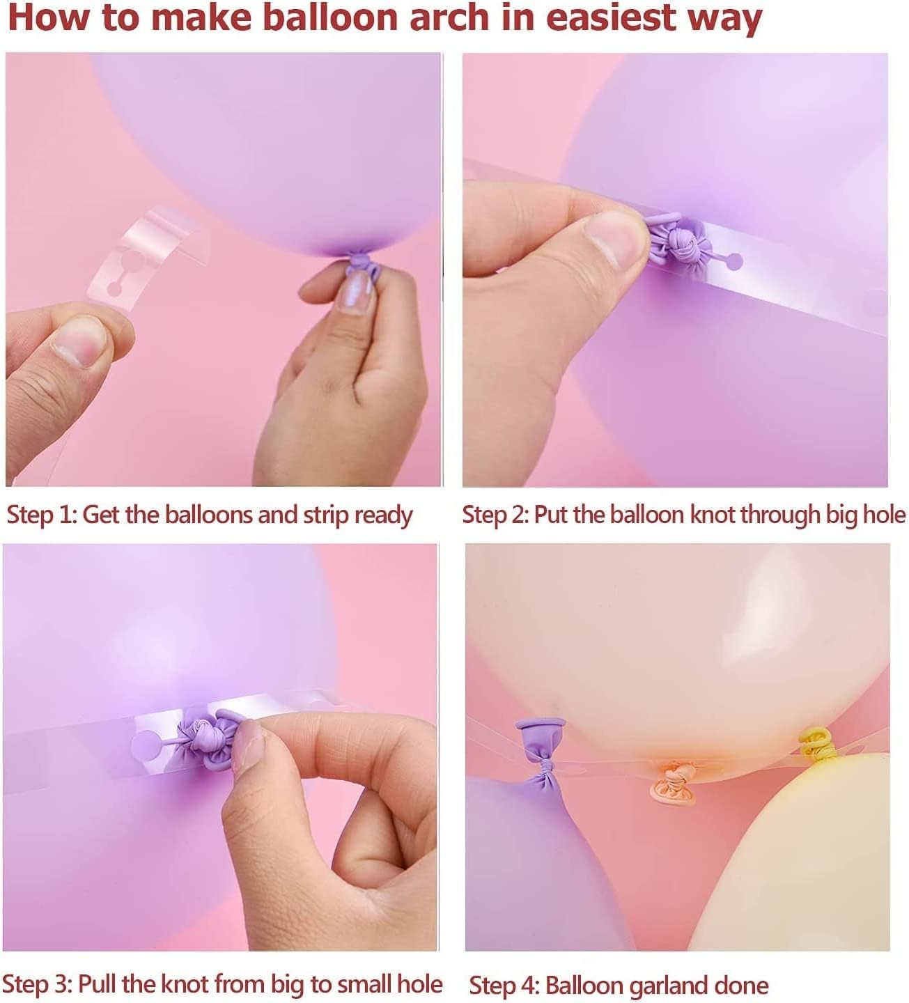 Reusable Balloon Arch Decorating Strip for Party Decorations, 32 Feet - 1 Pack