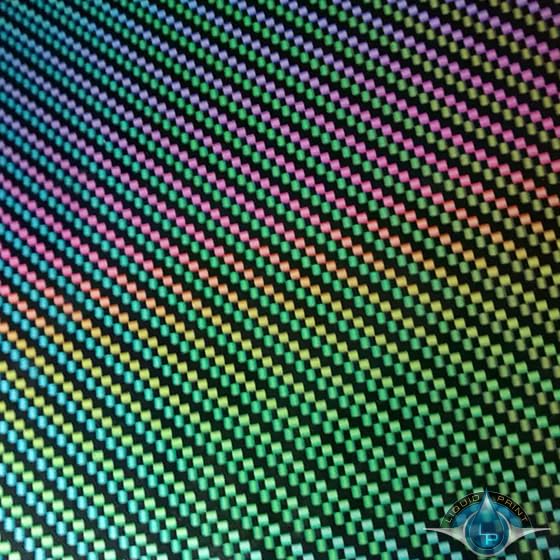 Hydrographic Film - Water Transfer Printing - Hydro Dipping - DD906 Prism Carbon Fiber