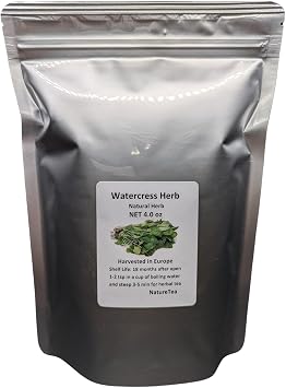Watercress Herb - Dried Nasturtium officinale C/S 100% from Nature 4 oz