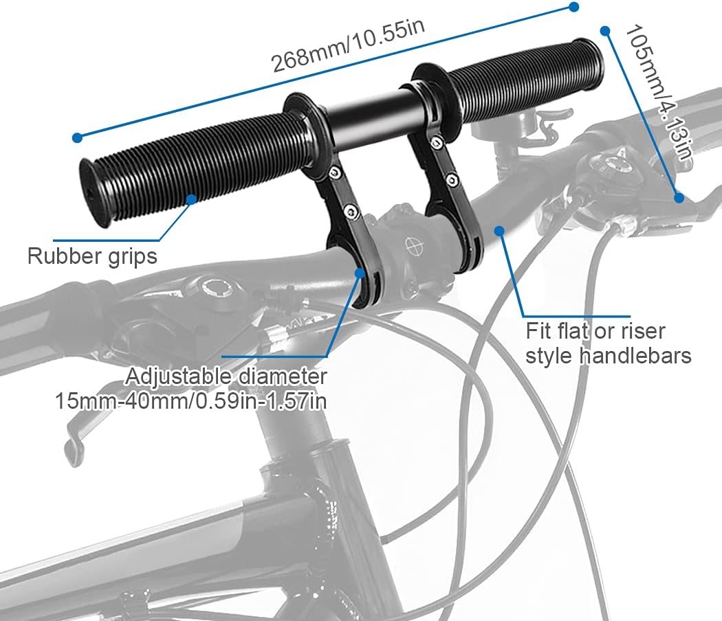 Bestcool Bike Seat for Mountain Bikes, FrontMounted Bike Seat with