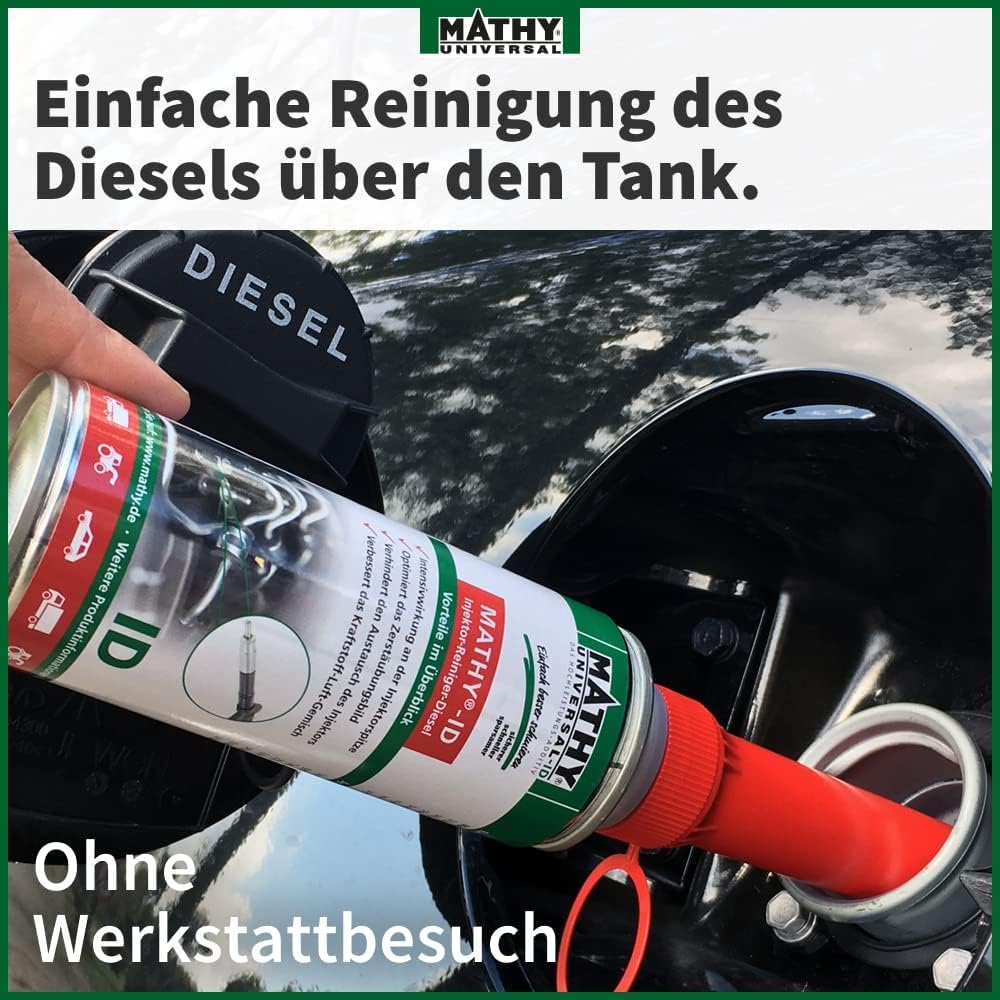 MATHY-DBS Diesel-Bakterien-Stopp - 500ml - Dieselpest Schutz Additiv & Diesel Bakterien Entferner – Kraftstoffadditiv gegen Mikroorganismen im Tank – Dieseladditiv schützt Leitungen & Filter