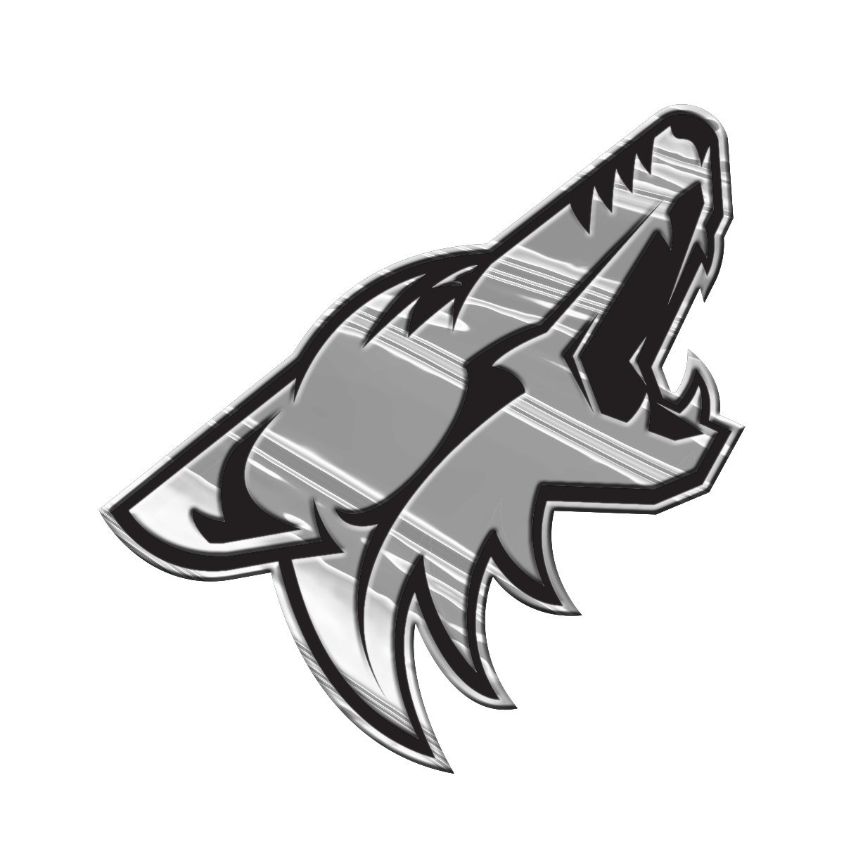 NHL Chrome Automobile Emblem