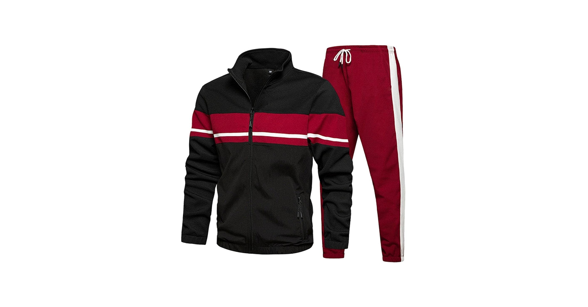 さ*ゆ様 House On The Hill Sweat Suit レッド　80 crazynekos Track Suits for Men Set Full Zip Sweatsuit