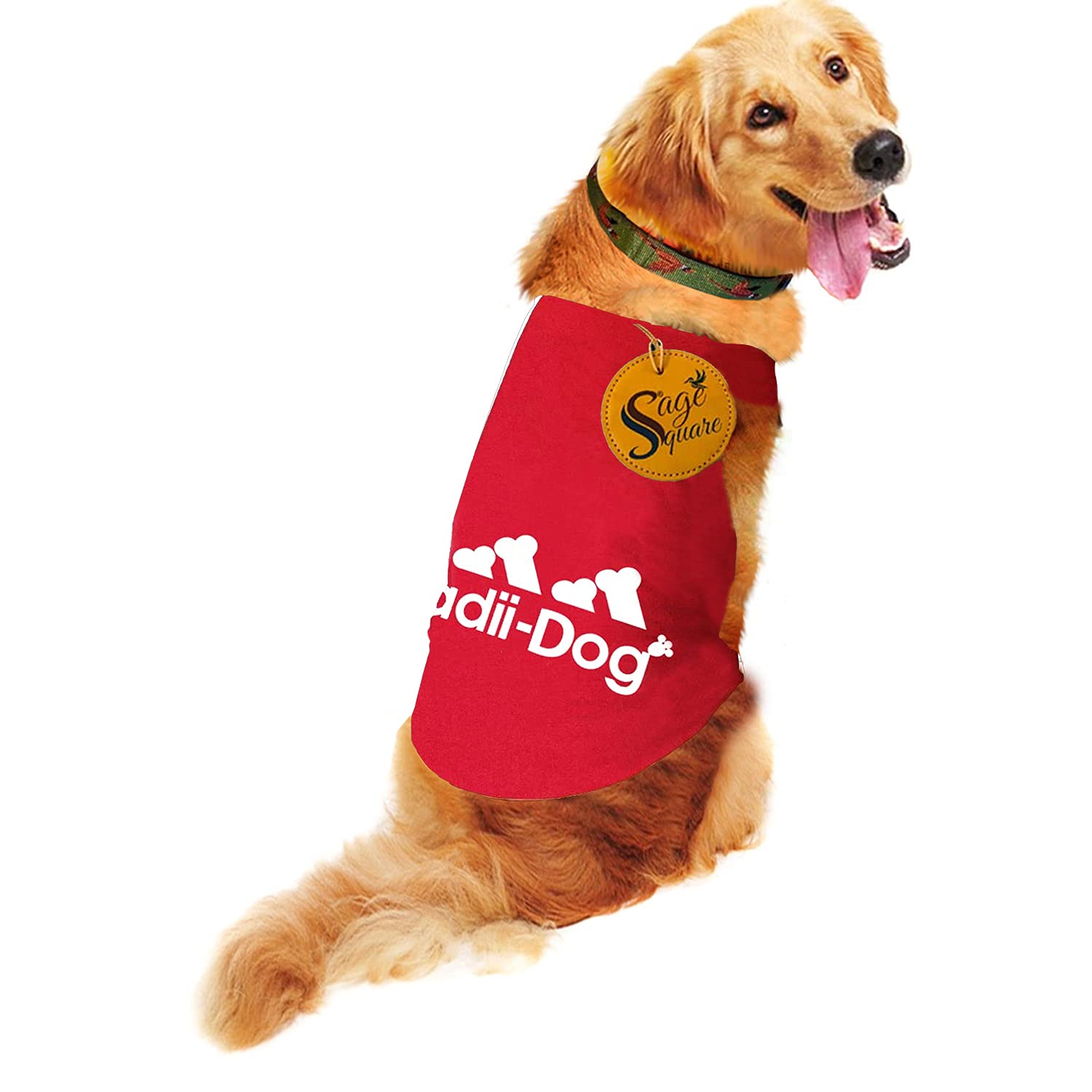 See full amazon price history chart for Sage Square Comfort Cotton Dog T-Shirt, Sleeveless Vest for Dog Clothes, Puppy Tank Top Fashion Apparel (Red) (Small) (14inches) Sage Square Comfort Cotton Dog T-Shirt, Sleeveless Vest for Dog Clothes, Puppy Tank Top Fashion Apparel (Red) (Small) (14inches) (B09BD7RNJ6) Amazon Price History, Amazon Price Tracker
