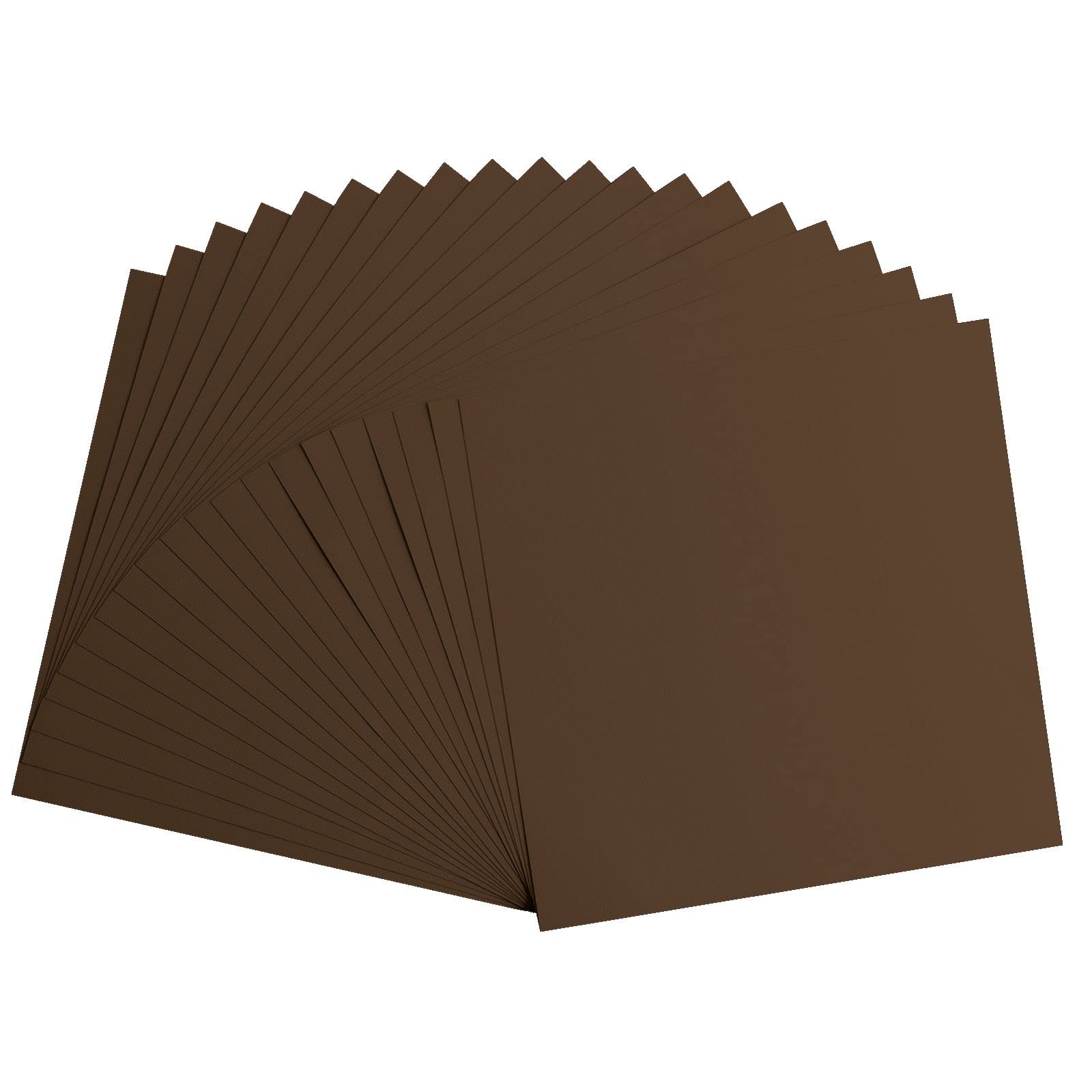 Florence Cardstock Smooth - Coloured Card Making Supplies 12 X 12 Inch - Purple - 20 Sheets - Coloured Paper